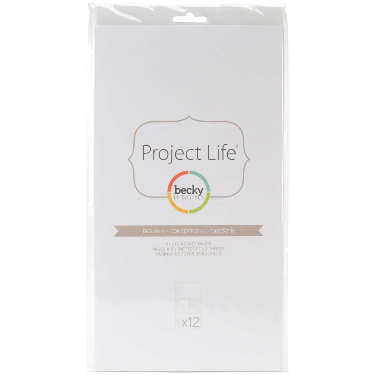 Project Life Photo Pocket Pages 12/Pkg-Design H