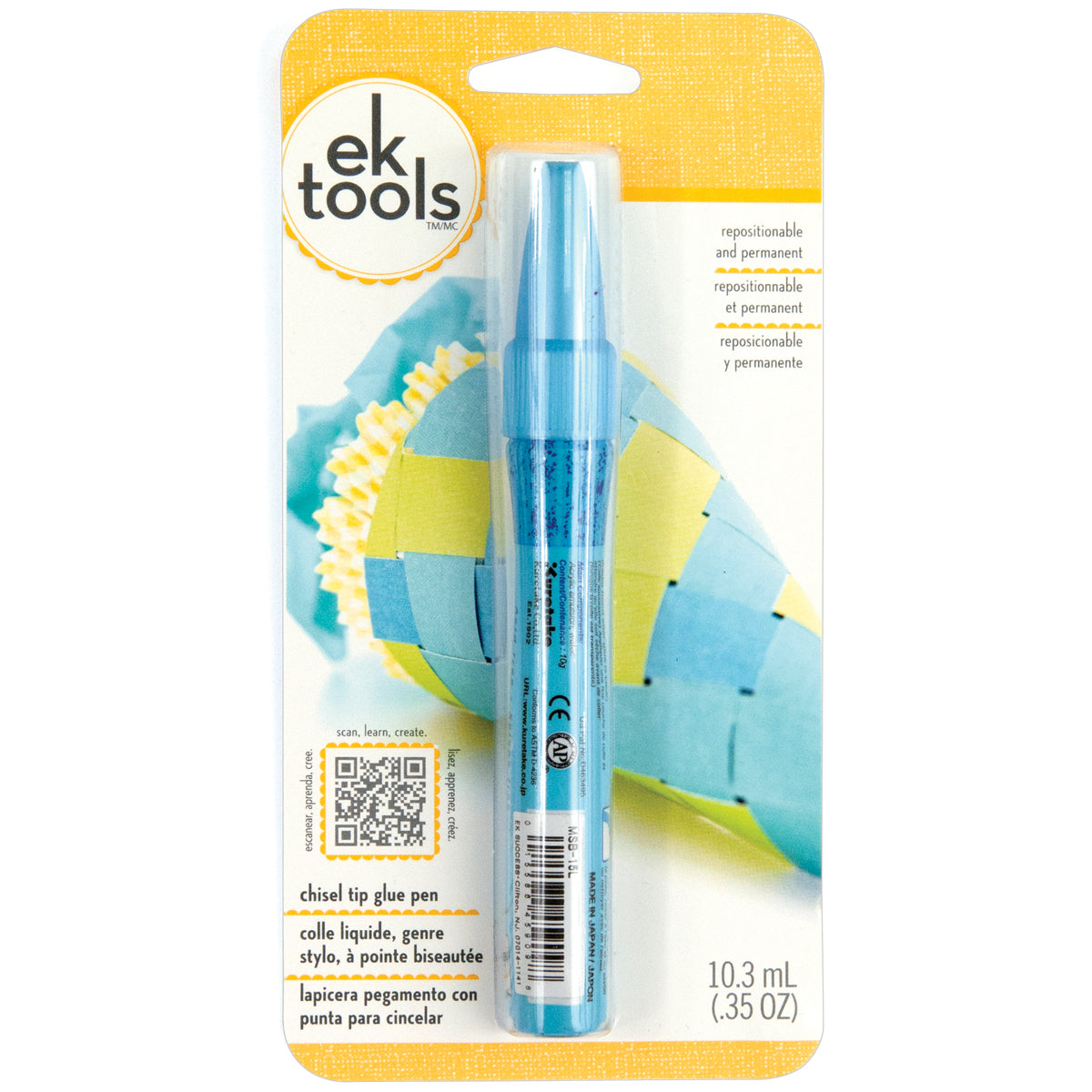 Zig Sticky Thumb 2-Way Glue Pen, 15mm Fine Tip, 0.25 Oz Pack of 1 Pen  372883 By American Crafts
