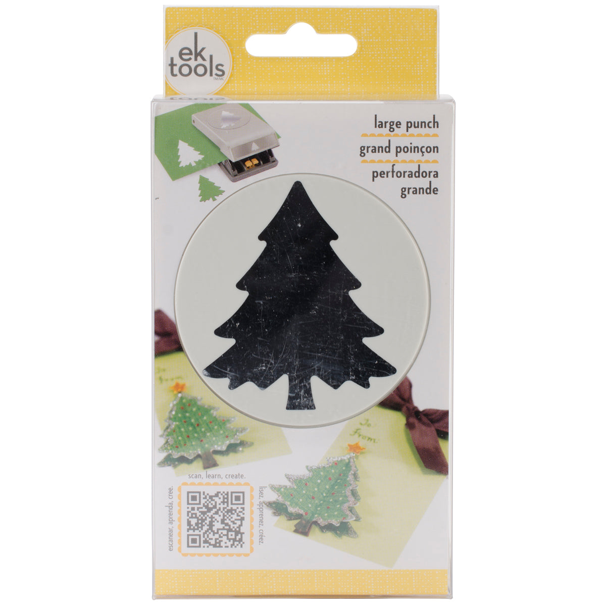 Ek Tools EK Tools Large Punch - Christmas Tree – American Crafts