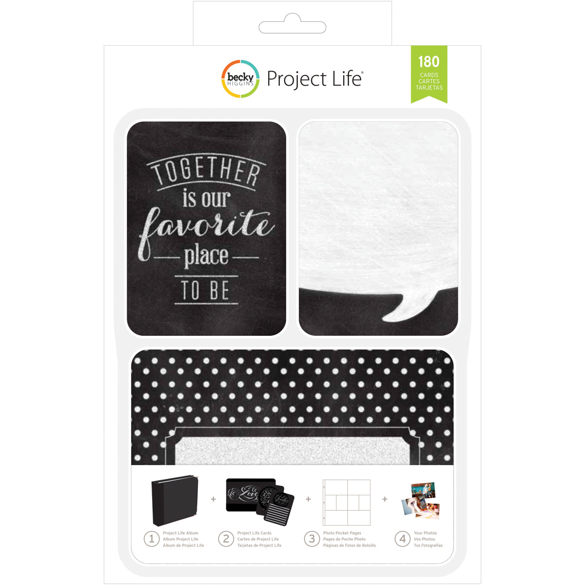 Project Life Card Kit 180/Pkg-Good Times