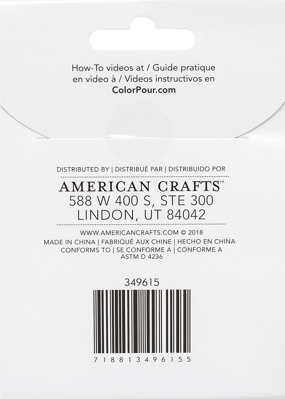 American Crafts Color Pour Non-Latex Gloves 8/Pkg