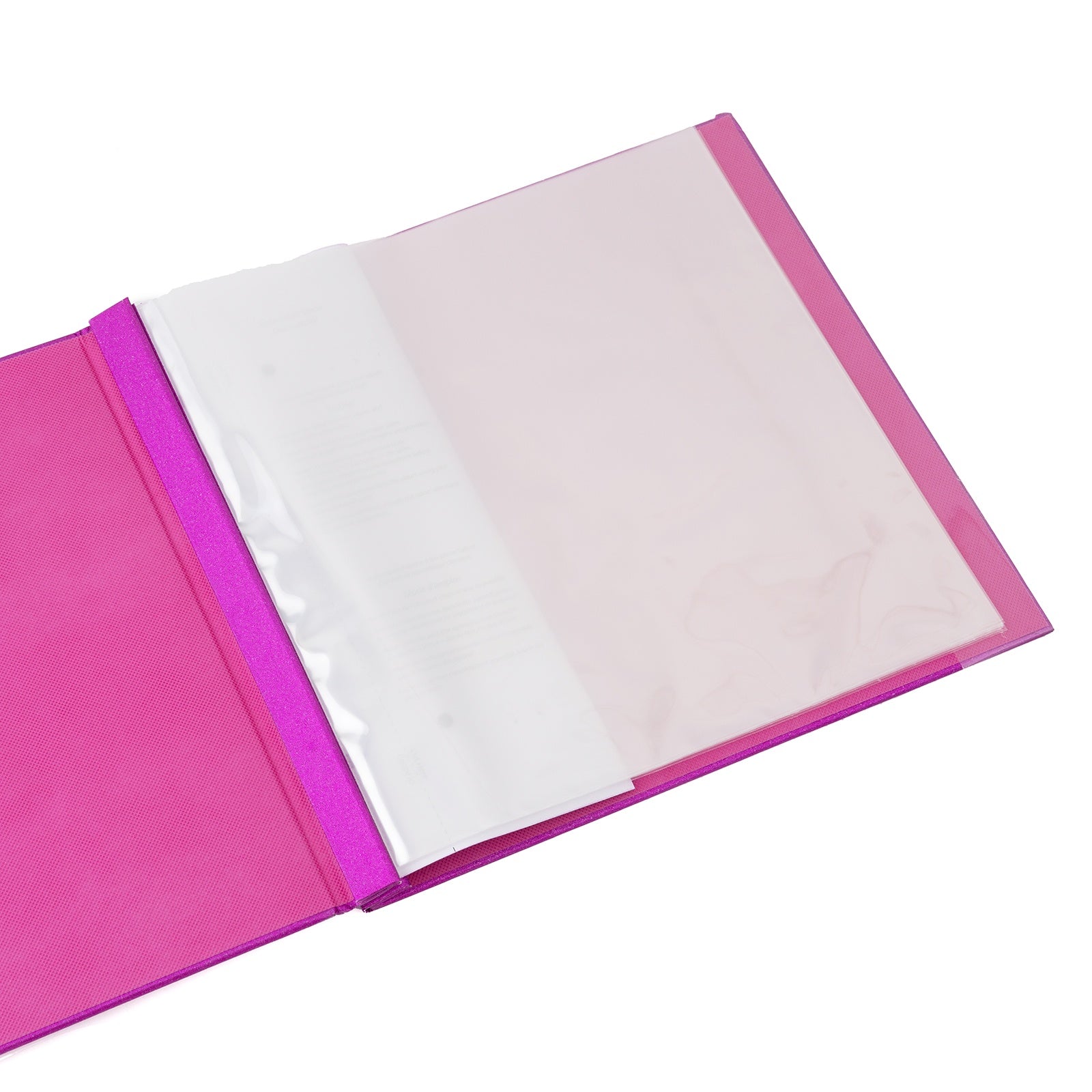 Colorbok Pink Glitter Post Bound 12x12" Album