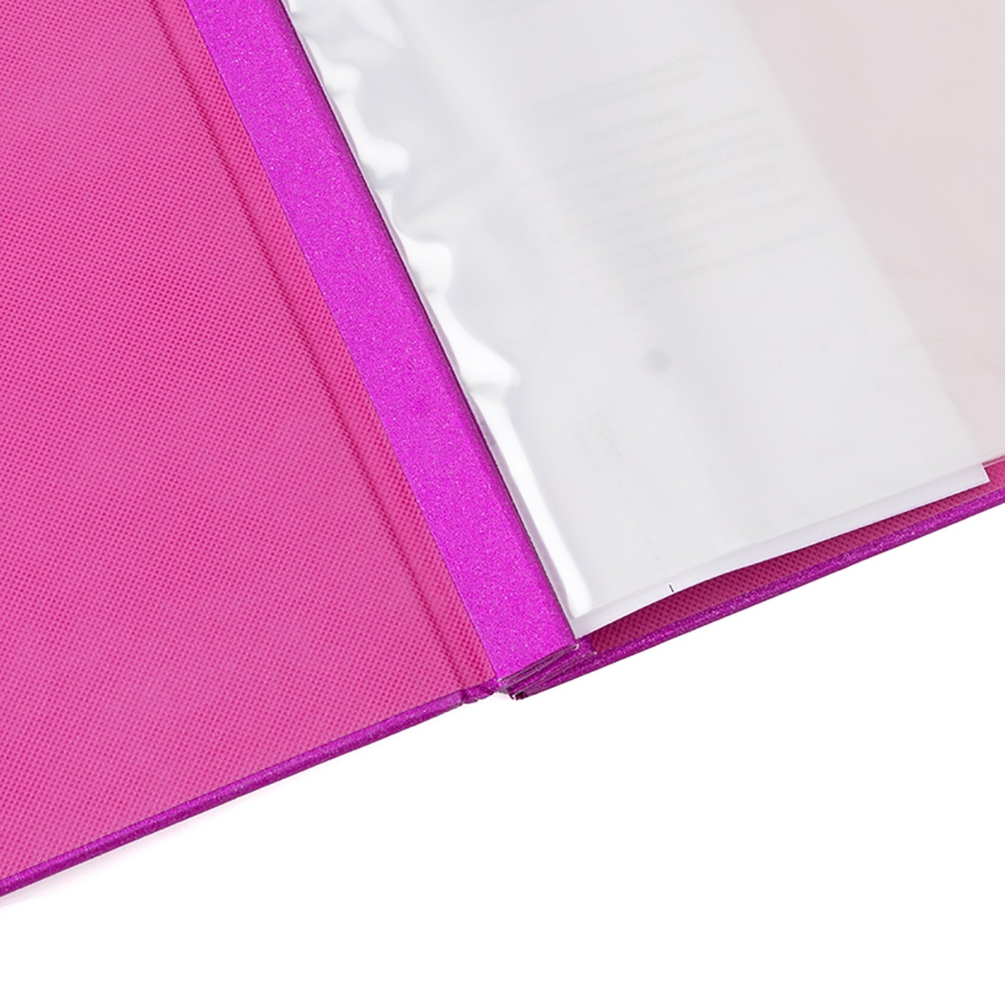 Colorbok Post Bound Glitter Album 12"X12"-Pink