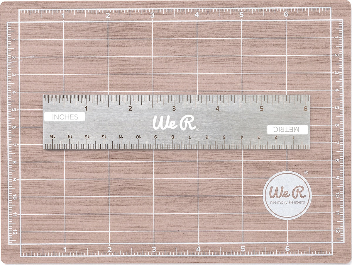 Mini Magnetic Cutting Mat & Ruler Set-6