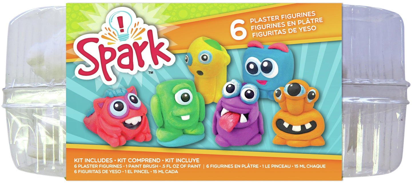 Colorbok Plaster Playset-Monsters