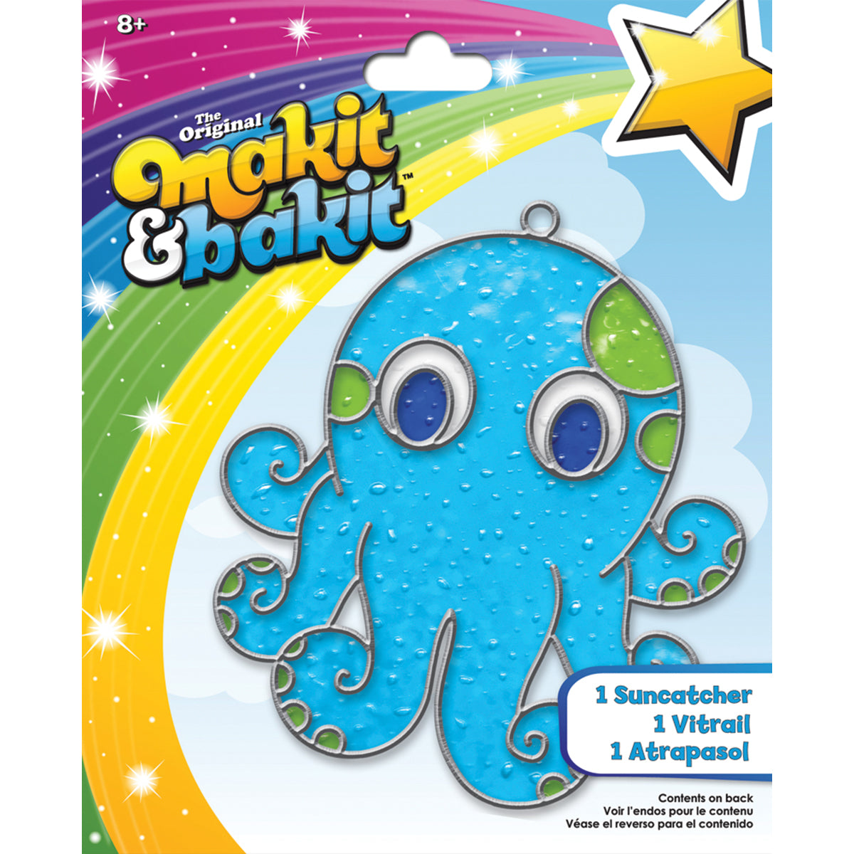 Makit & Bakit Suncatcher Kit-Octopus