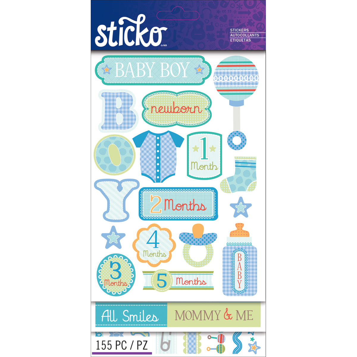 Sticko Flip Pack-Baby Boy