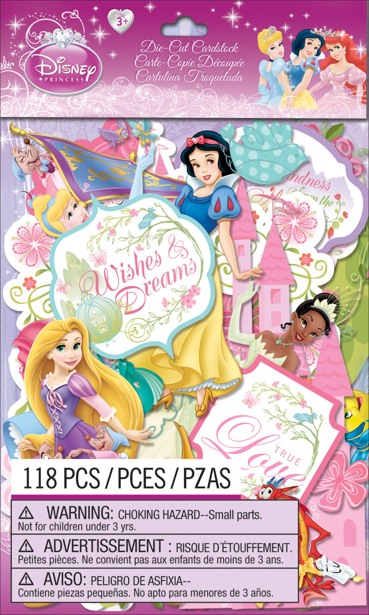 EK Success Disney Cardstock Die-Cuts 118/Pkg-Princess
