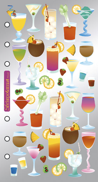 Sticko Stickers-Cocktails
