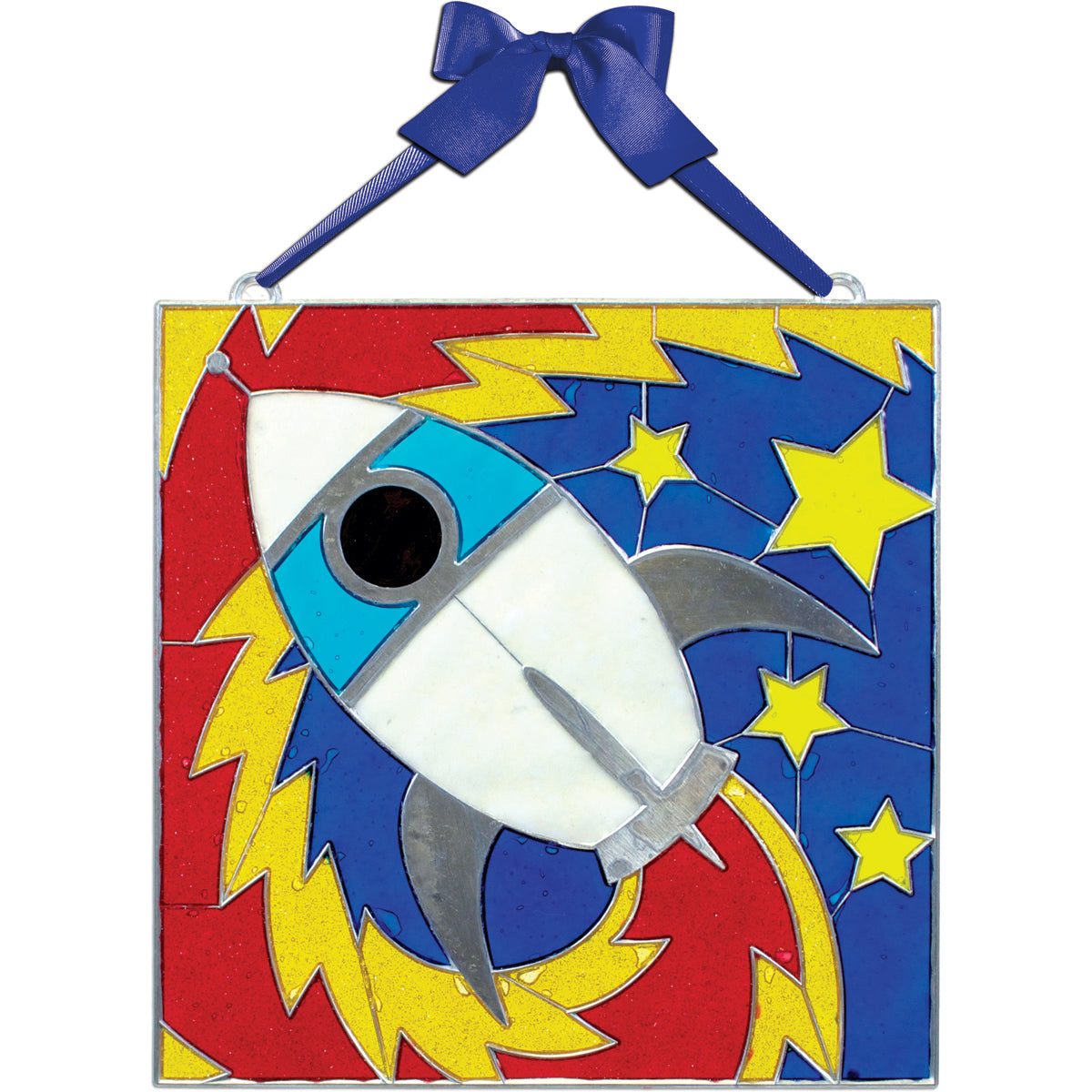 Makit & Bakit Deluxe Framed Rocket Suncatcher Kit