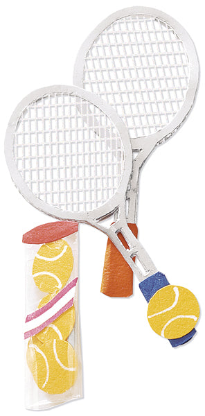 Jolee's By You Dimensional Stickers-Tennis