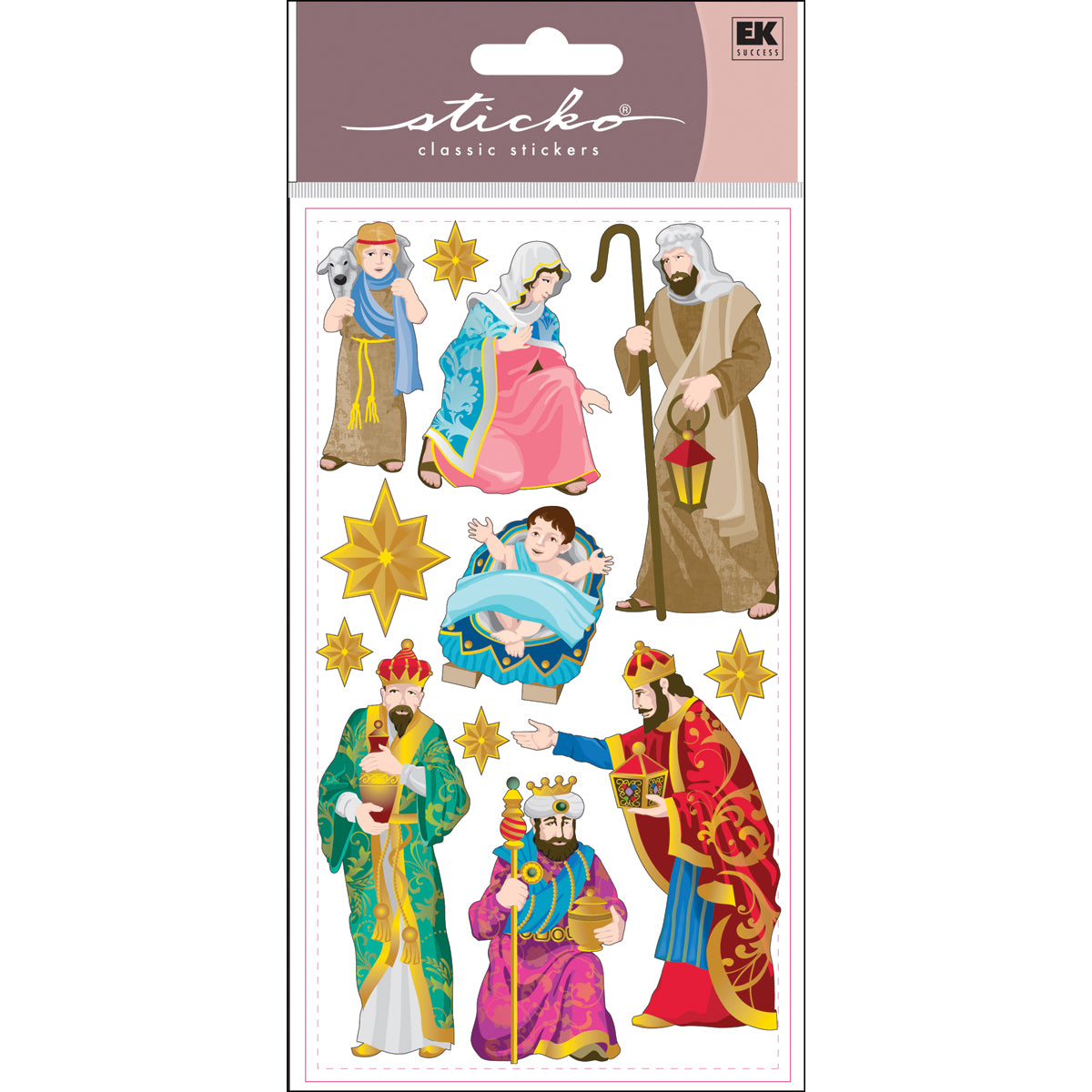 Sticko Stickers-Nativity