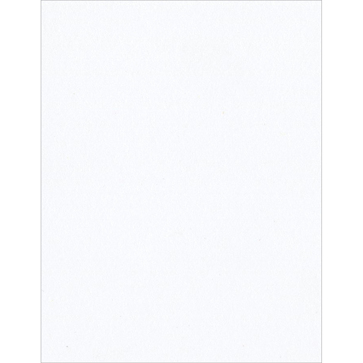 Bazzill Classic Smooth Cardstock 8.5"X11"-White