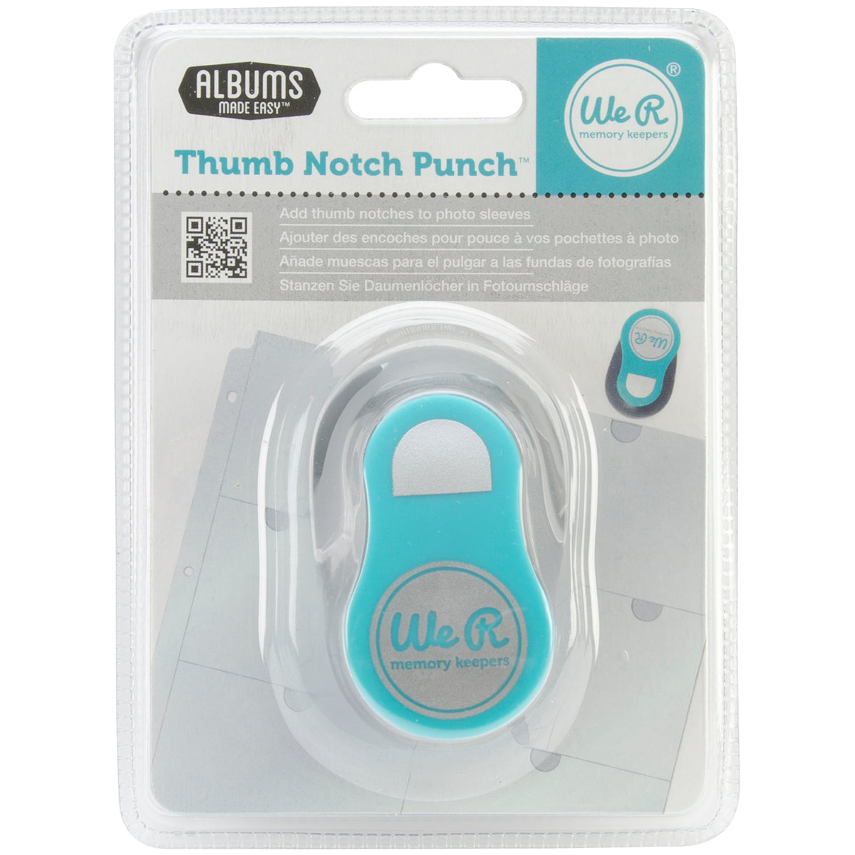 We R Thumb Notch Punch