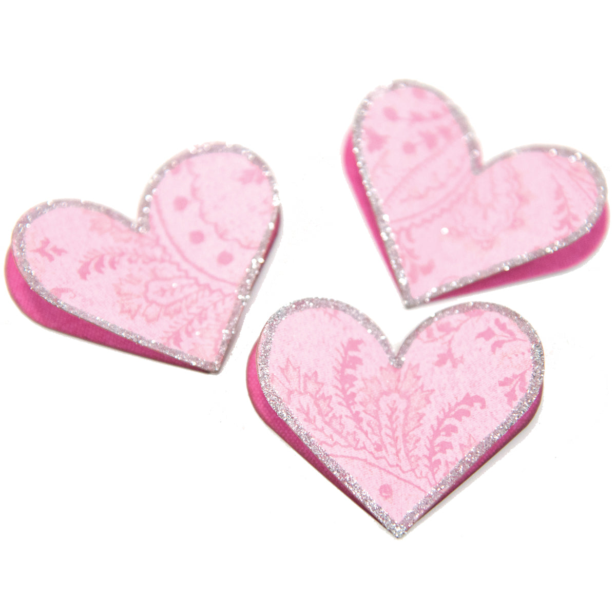 Paper Punch Set - 4 sizes of Hearts for crafts and jewelry making