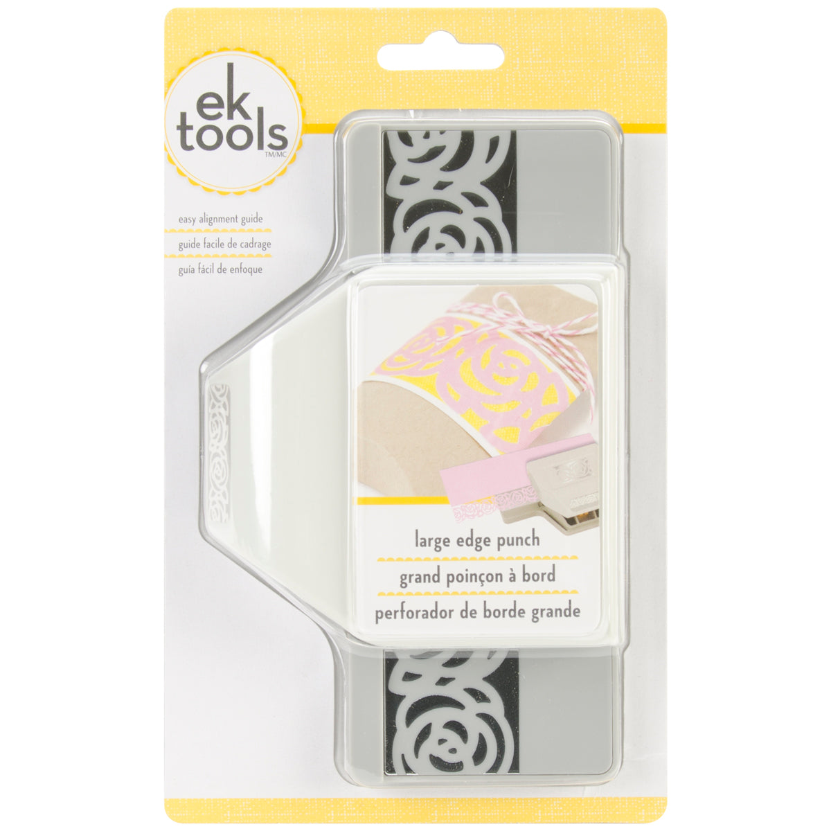 EK Success 1.25x2.5" Rose Chain Large Edge Punch