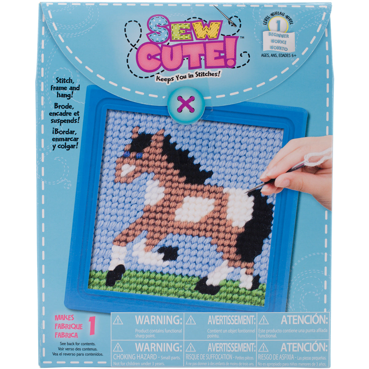 Sew Cute! Needlepoint Horse Kit