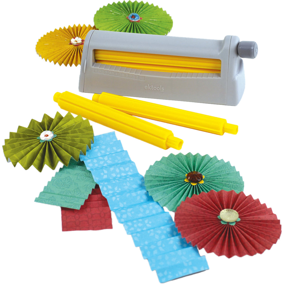 EK Tools Paper Crimper-5 Pieces