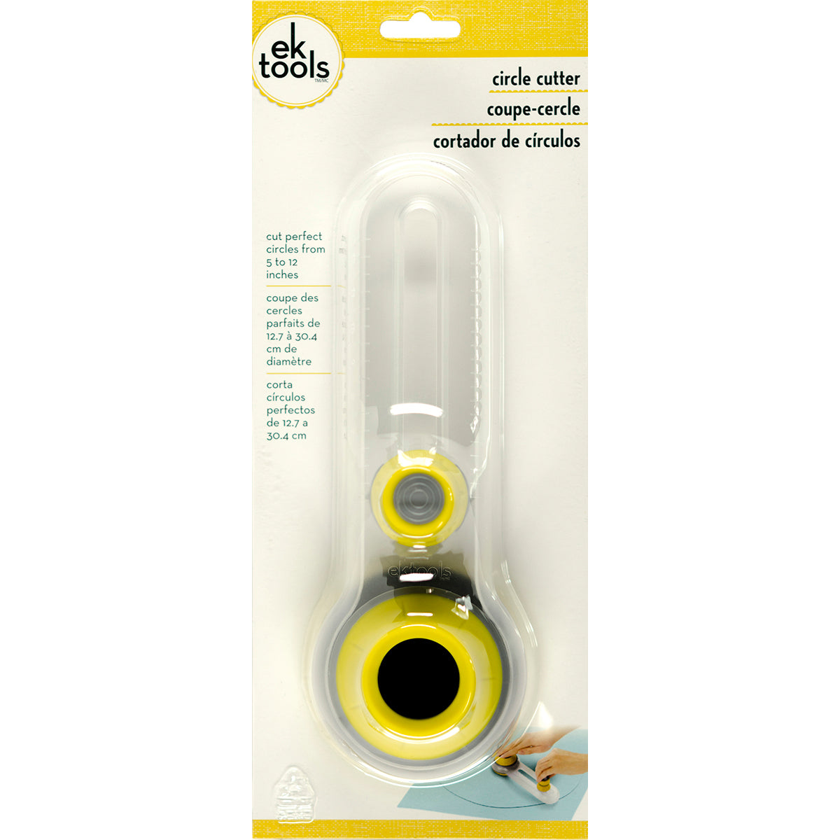 EK Success Rotary Circle Cutter - Cuts Circles from 5 To 12 Inches