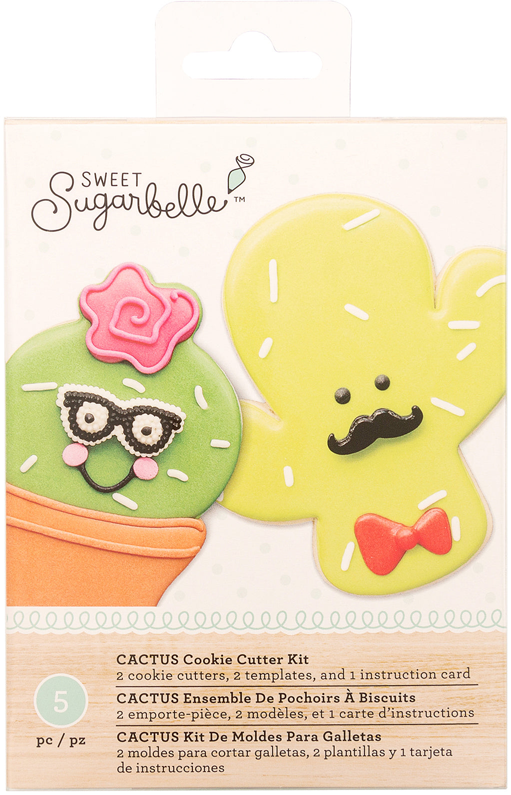 Sweet Sugarbelle Specialty Cookie Cutter Set 5/Pkg-Cactus