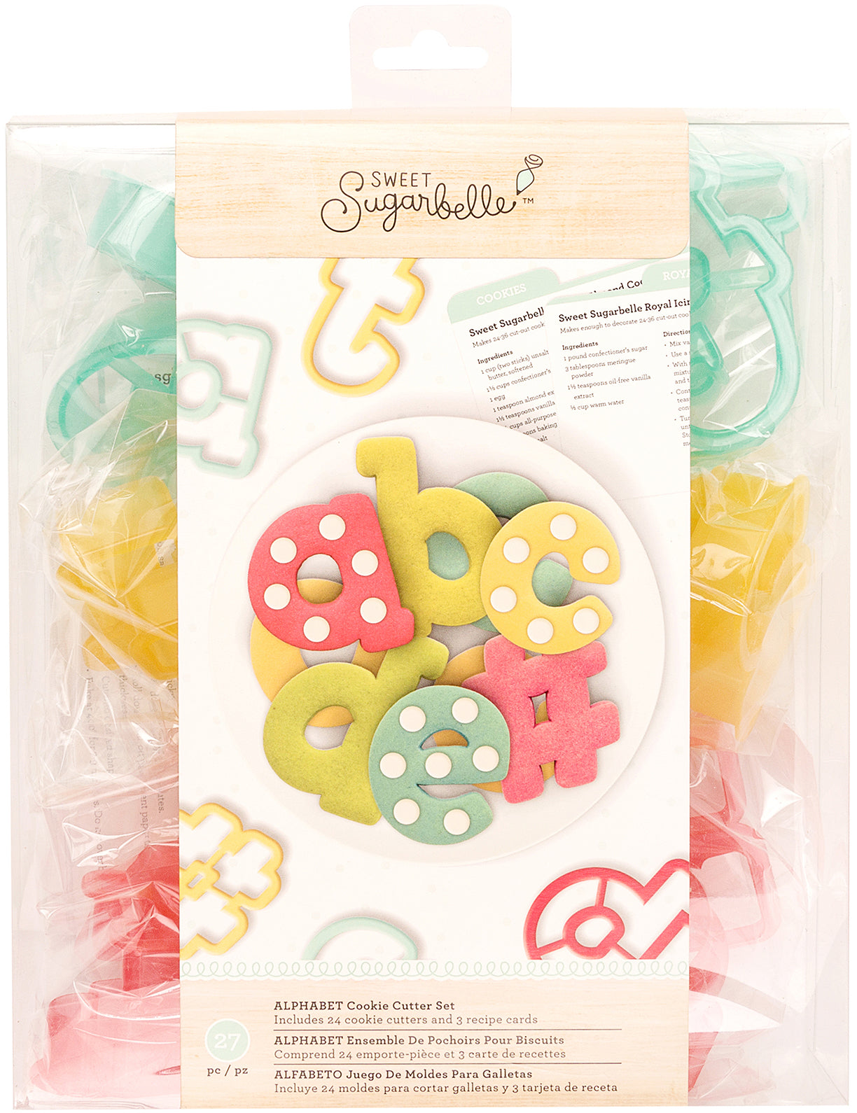 Sweet Sugarbelle Cookie Cutter Set 27/Pkg-Alphabet