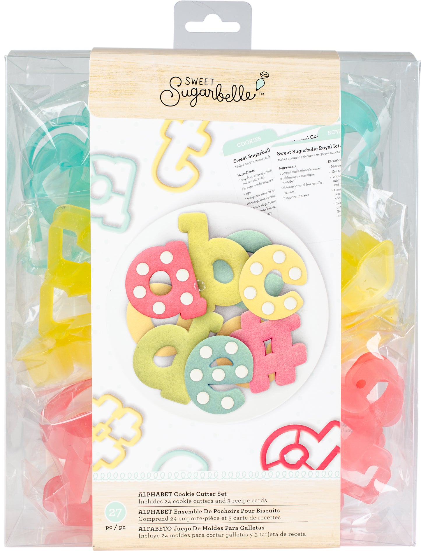 Sweet Sugarbelle Cookie Cutter Set 27/Pkg-Alphabet