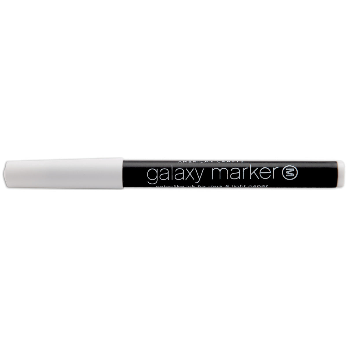 Galaxy Marker Medium Point Open Stock-White