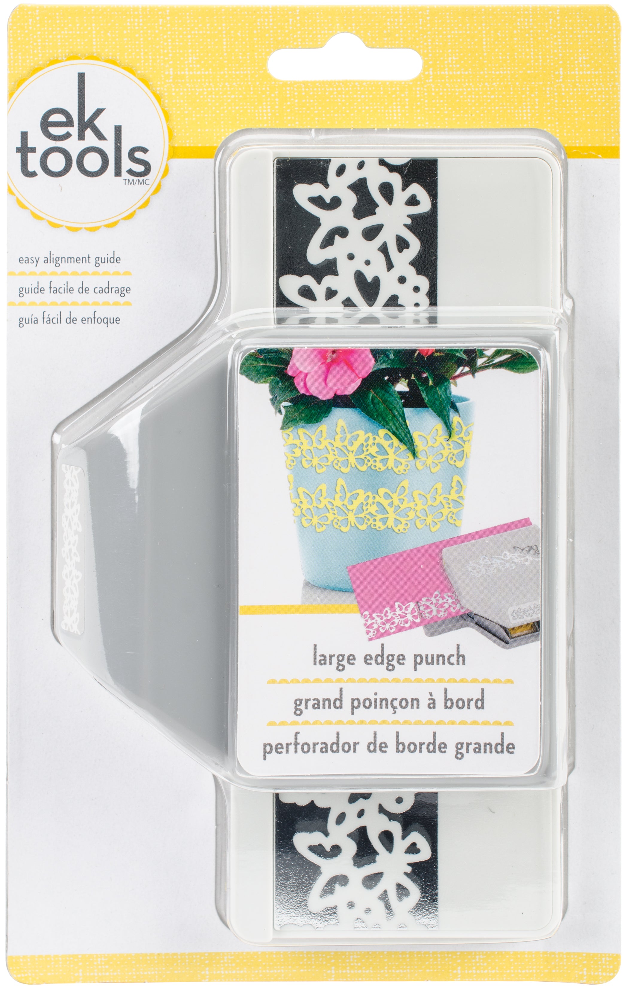 EK Success 1.125" Wide Monarch Butterfly Large Edge Punch