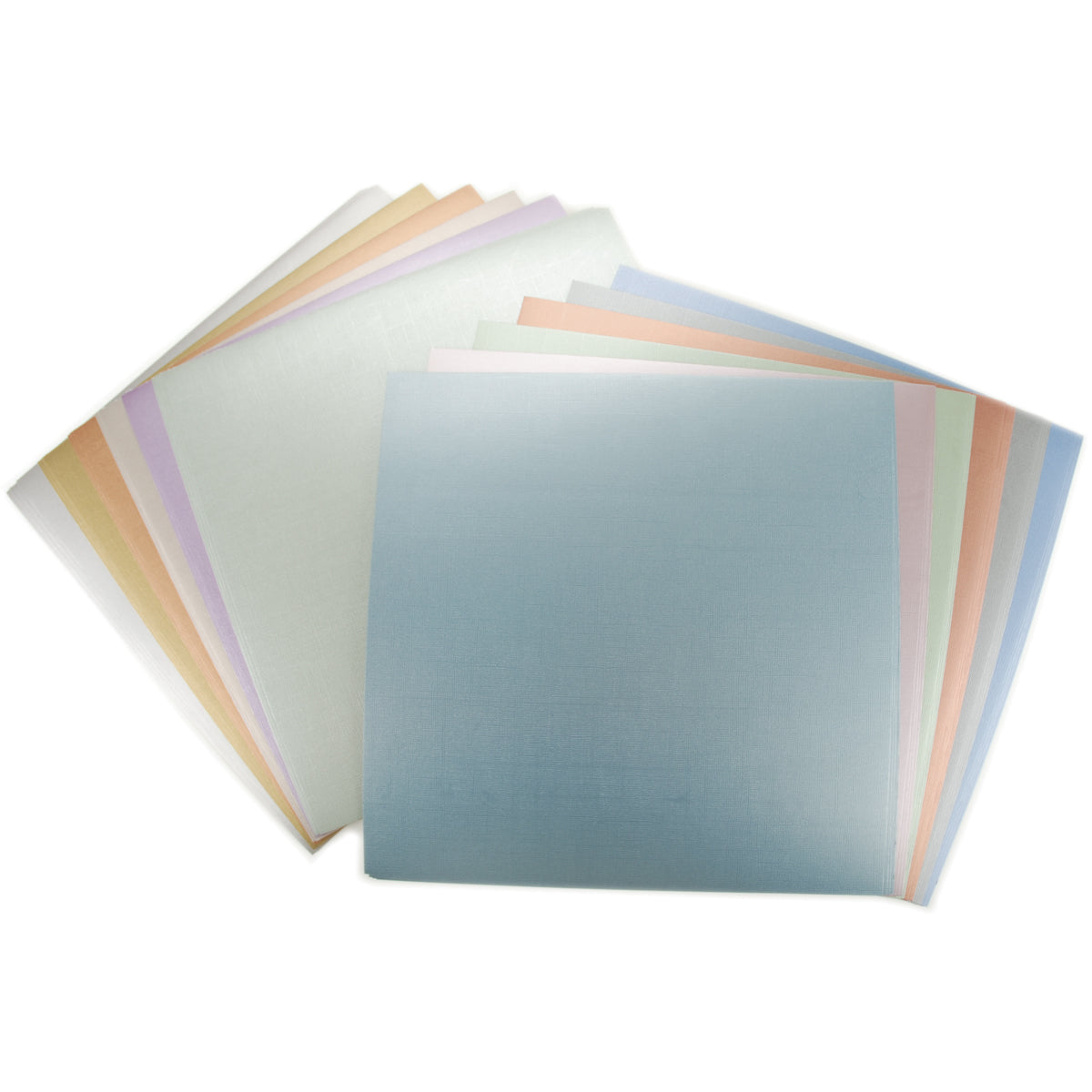 DCWV Neutral Metallics 12x12" Cardstock Stack