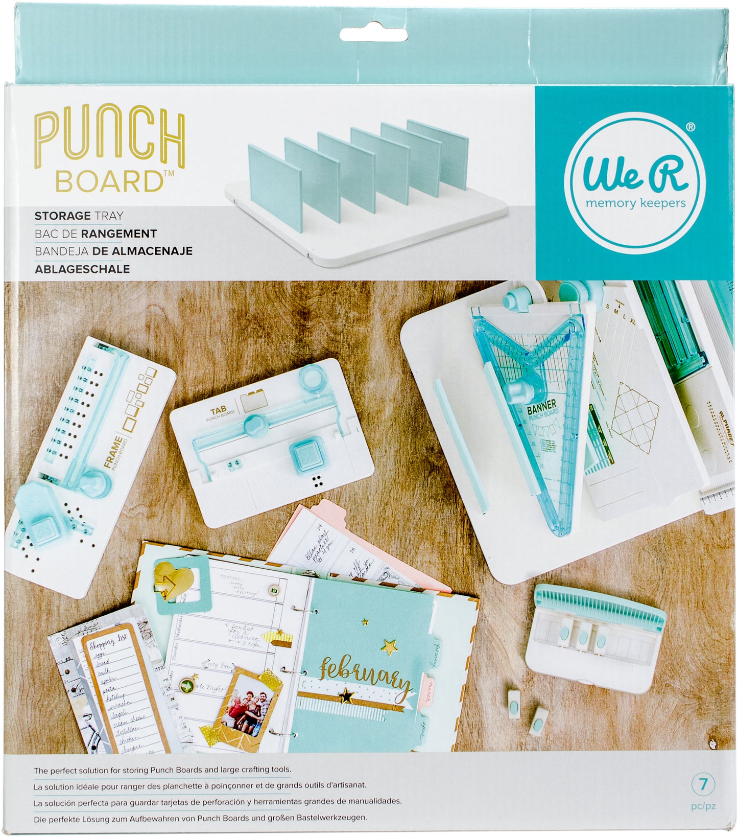 We R Memory Keepers Punch Board Storage