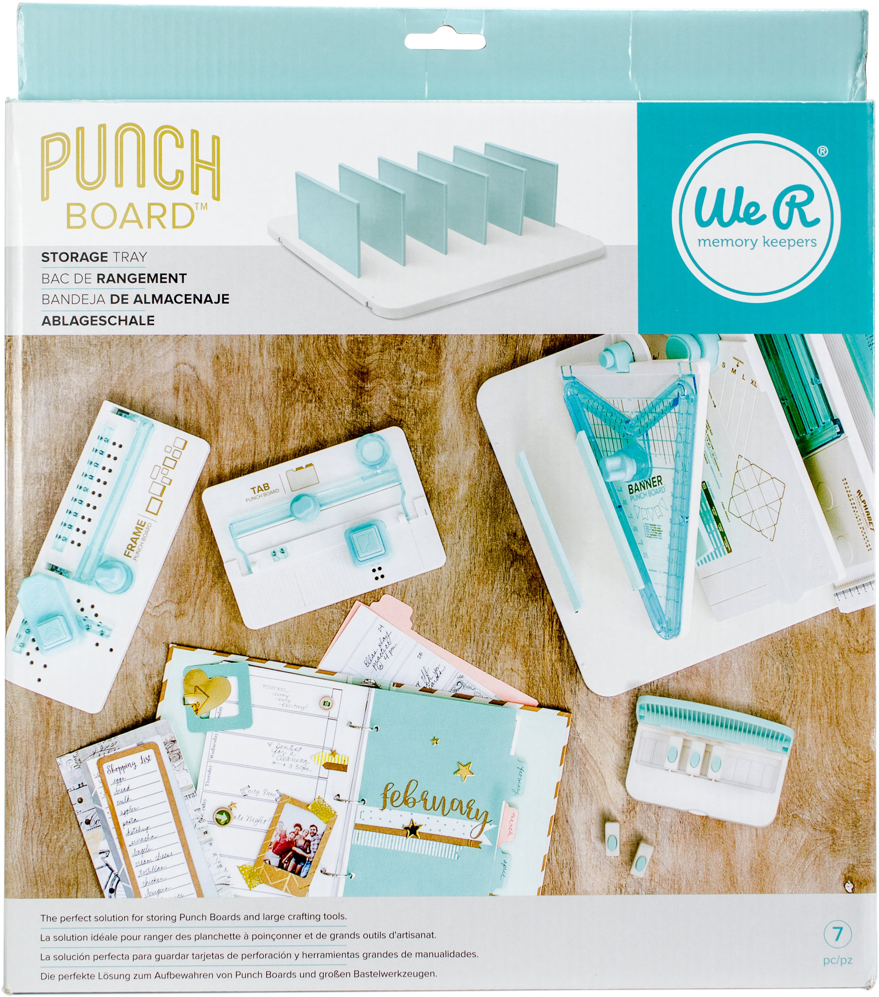 2 Options of We R Memory Keepers Punch Board Tab Punch / DIY Party