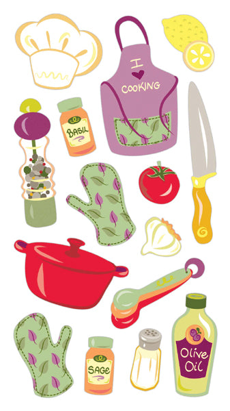 Sticko Stickers-Cooking
