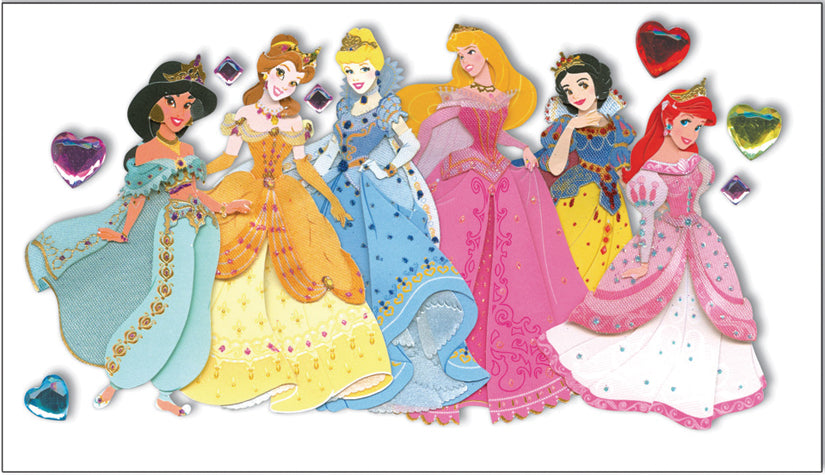 Disney Dimensional Stickers-Princesses