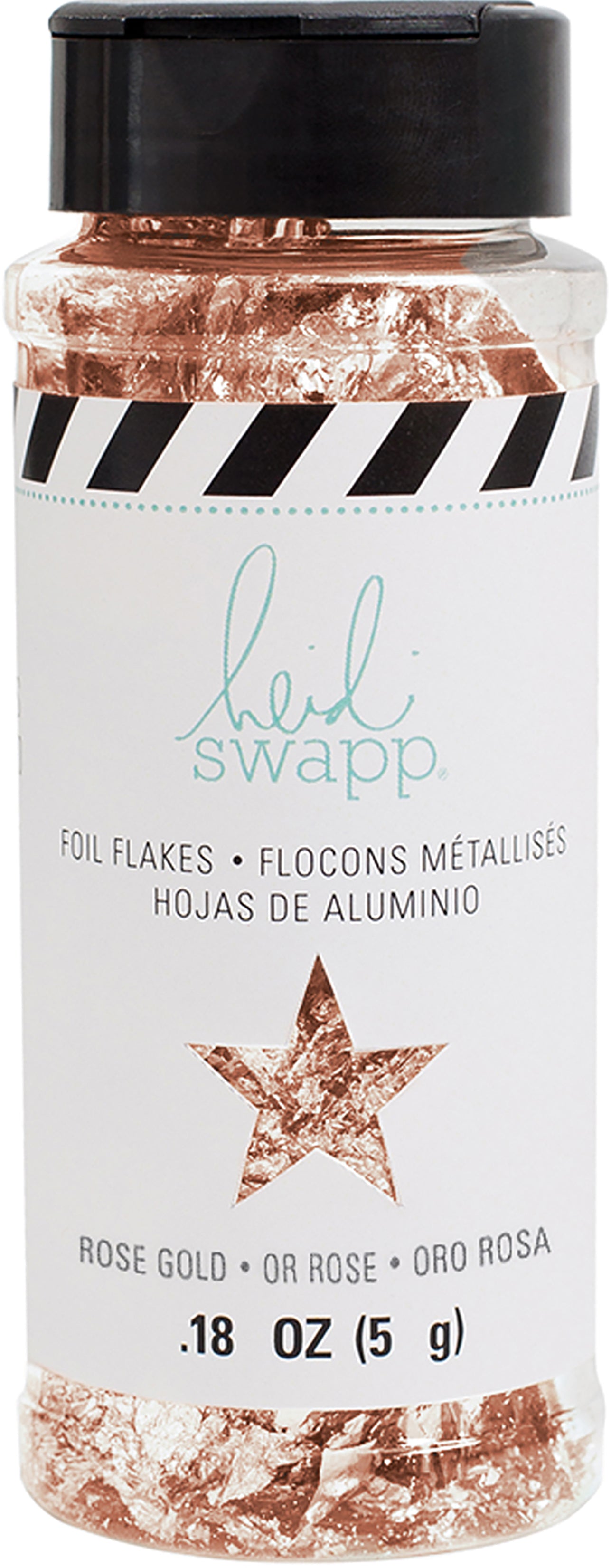 Heidi Swapp Foil Flakes .18oz-Rose Gold