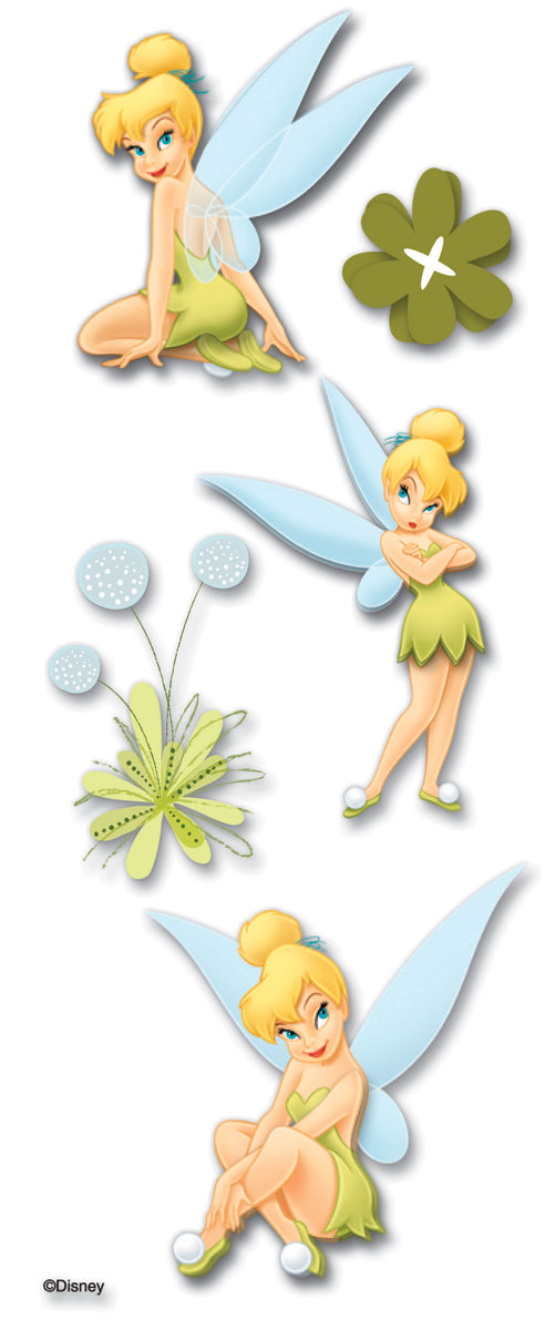 Disney Dimensional Stickers-Tinker Bell