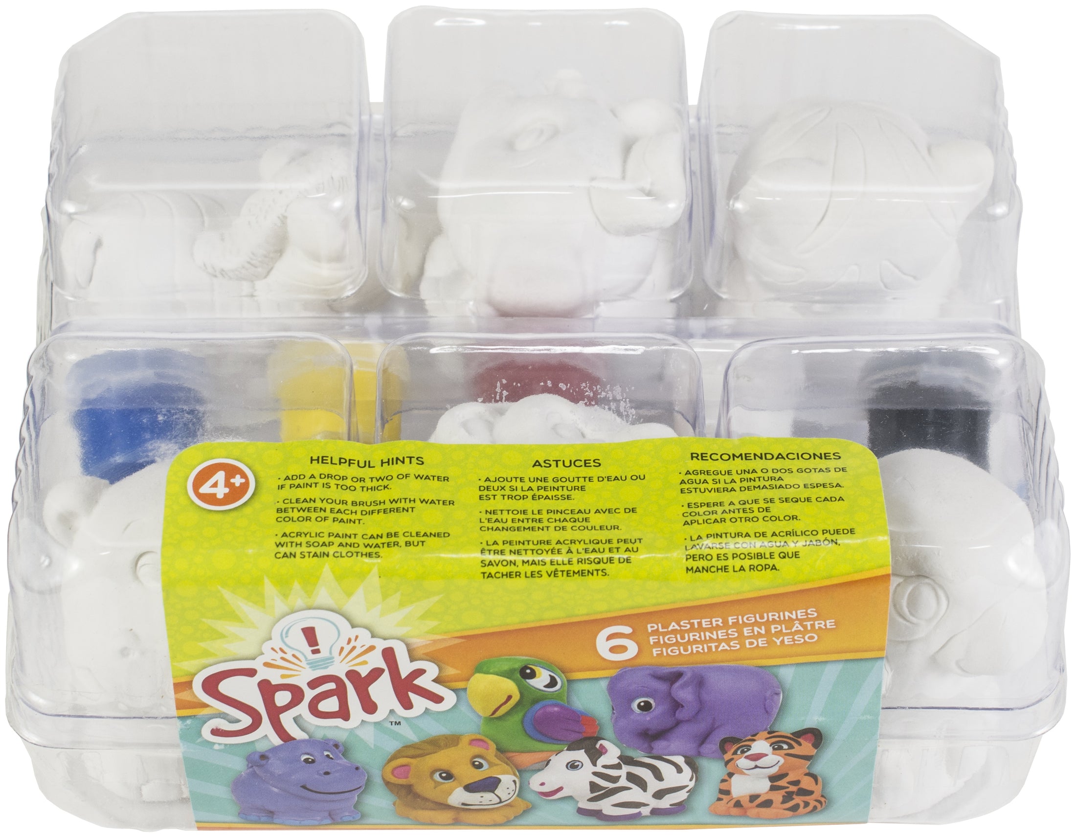 Colorbok Spark Plaster Value Pack-Zoo