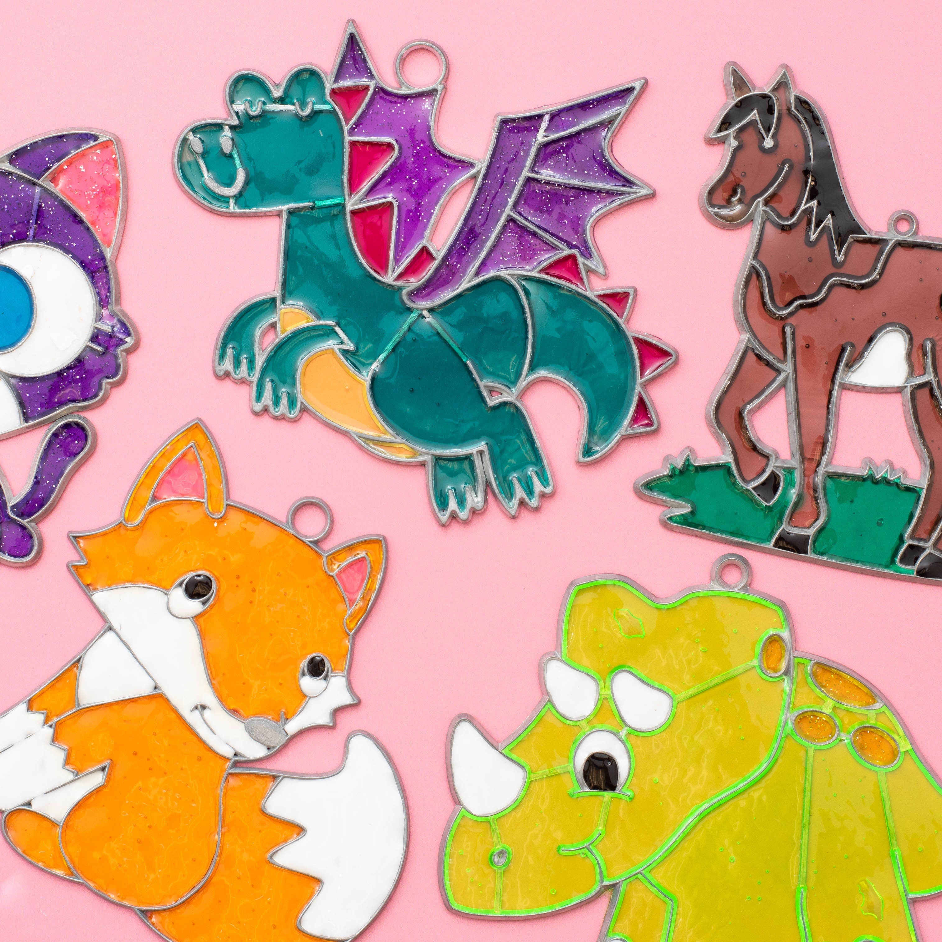 Makit & Bakit Dinosaur Suncatcher Kit