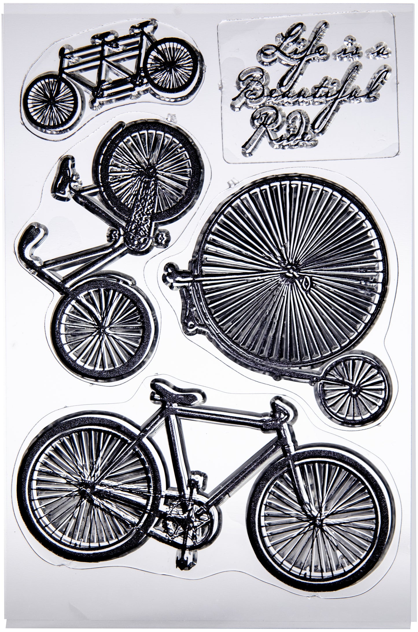 BoBunny Stamps-Bicycles