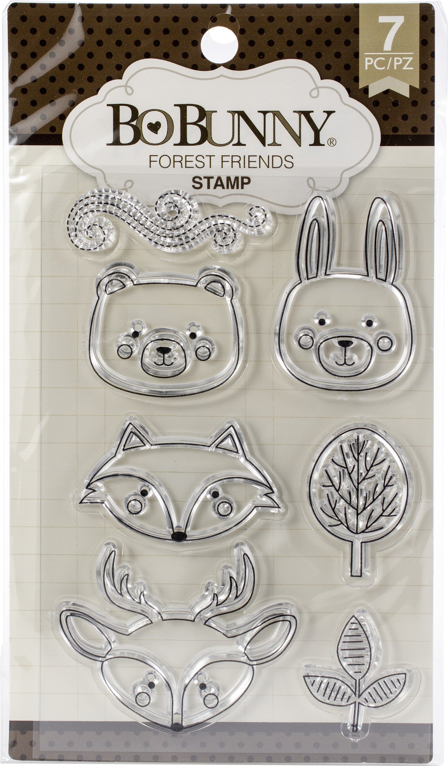 BoBunny Stamps-Forest Friends