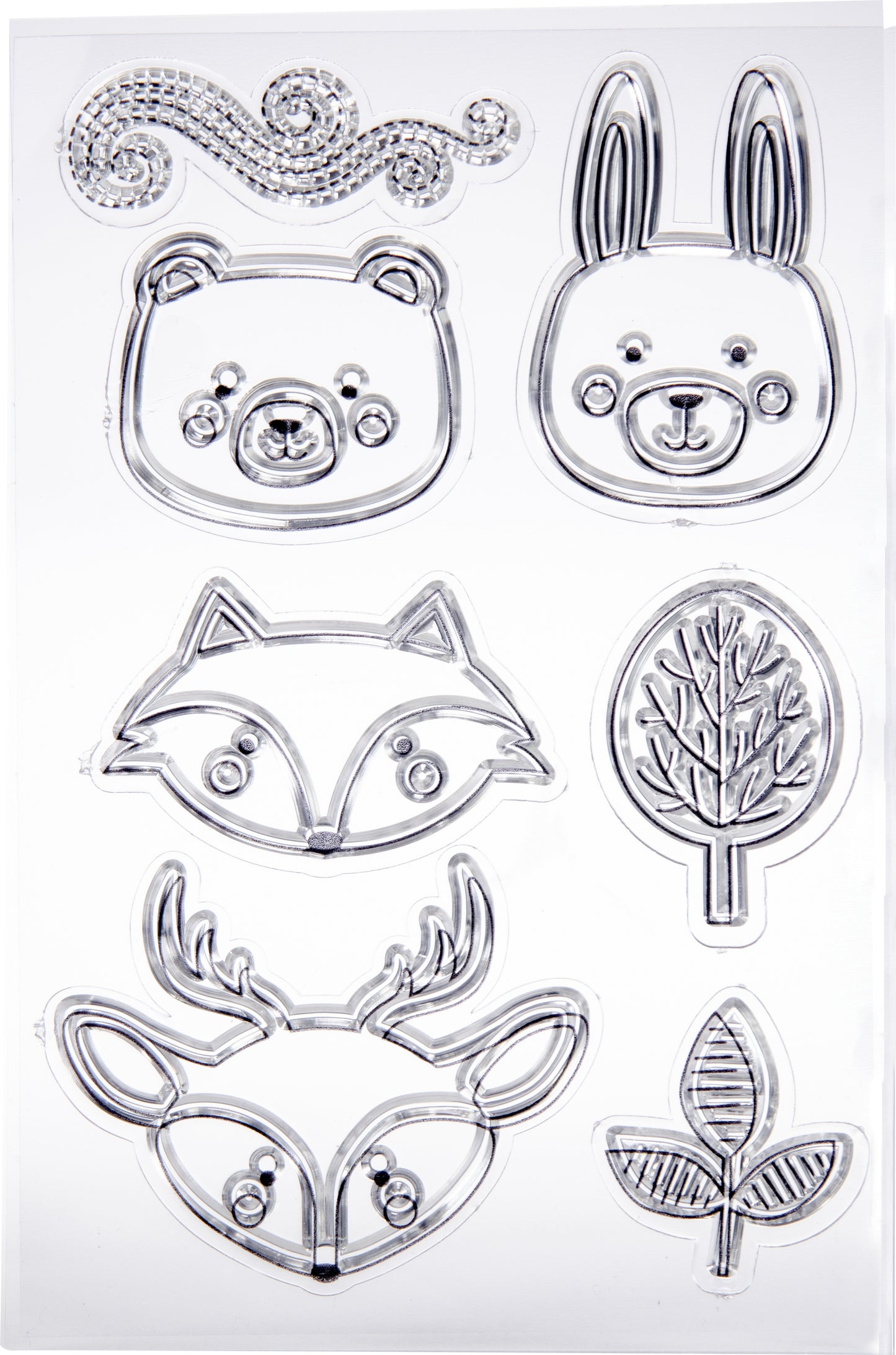 BoBunny Stamps-Forest Friends