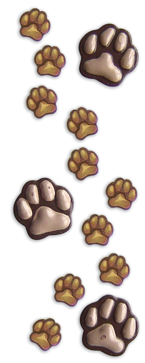 Jolee's By You Dimensional Stickers-Paws