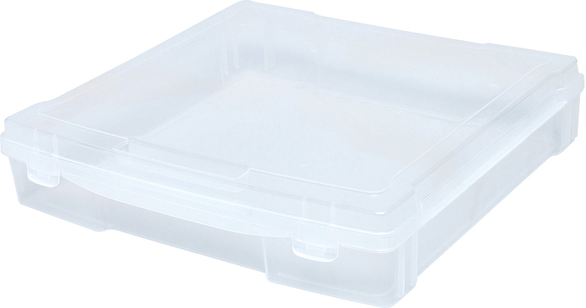 Clear Craft Storage Box (3 pack) - 12x12 - made by