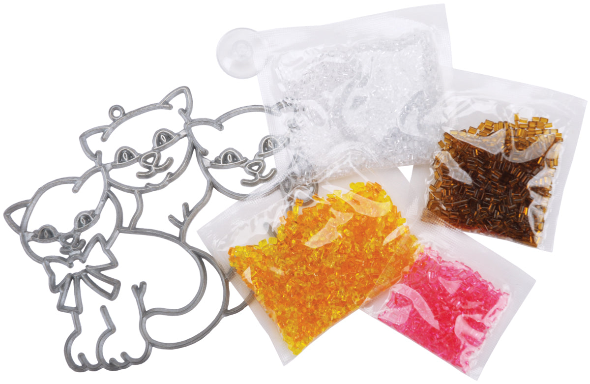 Makit & Bakit 3 Kittens Suncatcher Kit