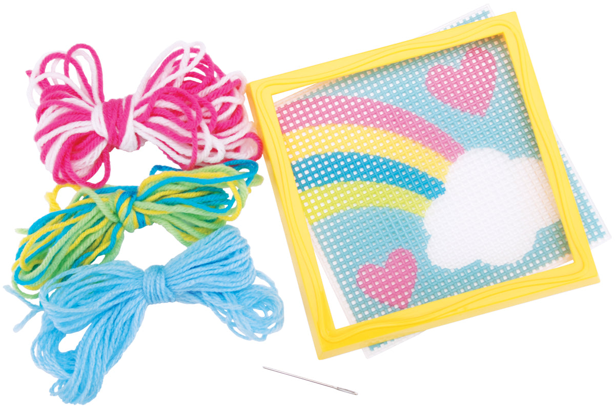 Sew Cute! Needlepoint Rainbow Kit
