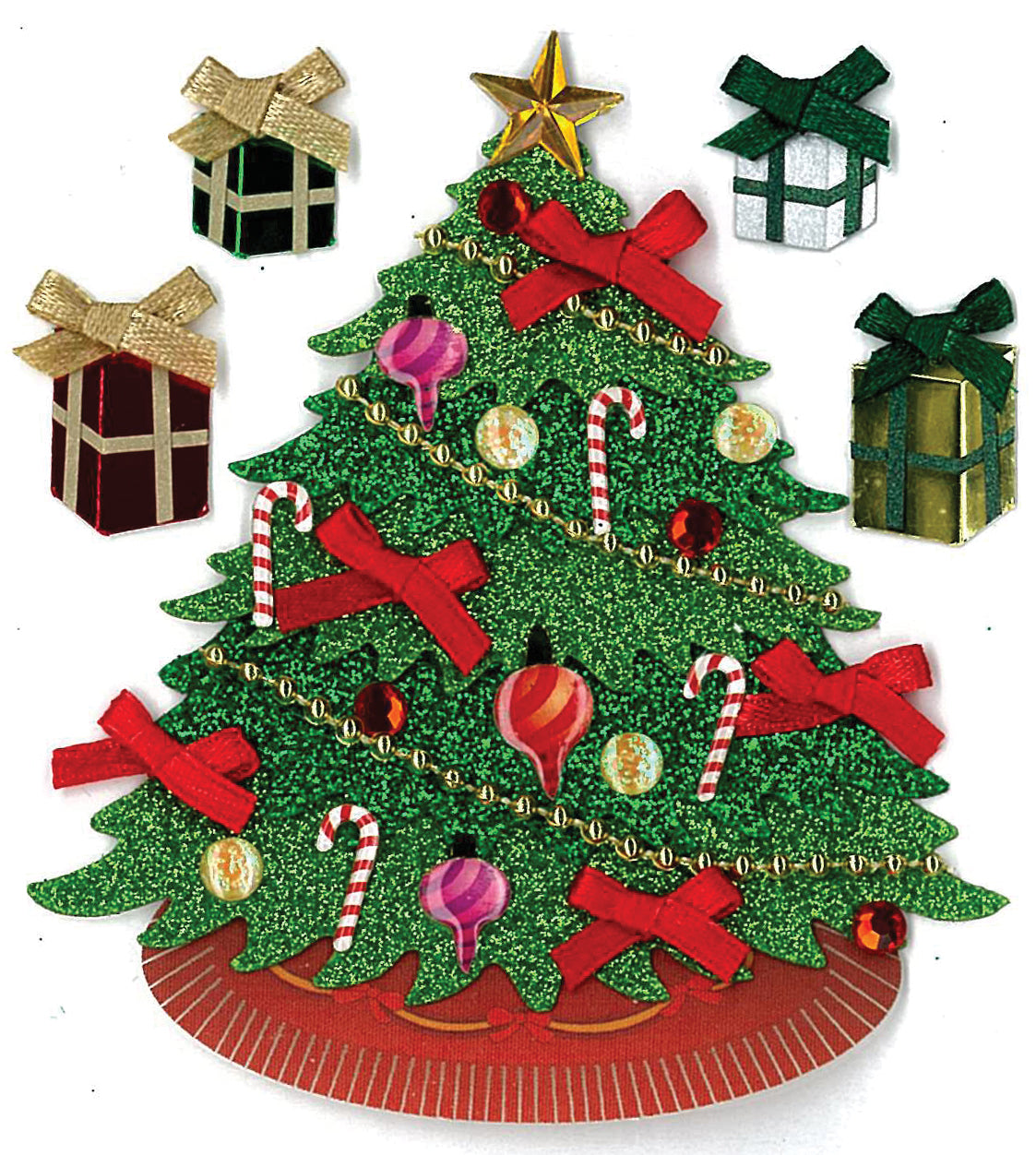 Jolee's Boutique Dimensional Stickers-Classic Tree
