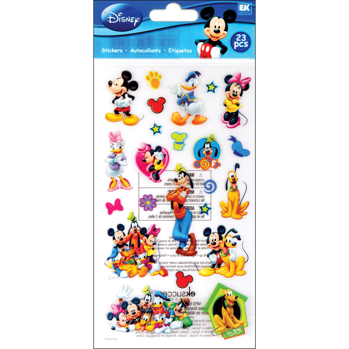 Disney Classic Stickers-Mickey & Friends