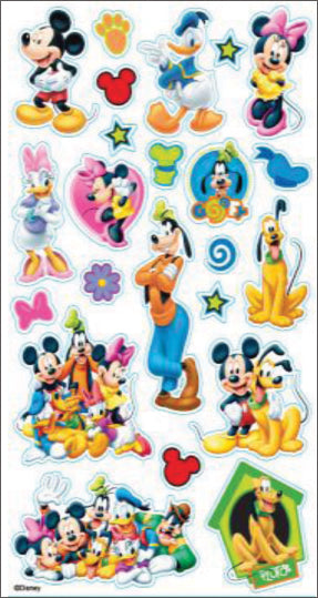 Disney Classic Stickers-Mickey & Friends