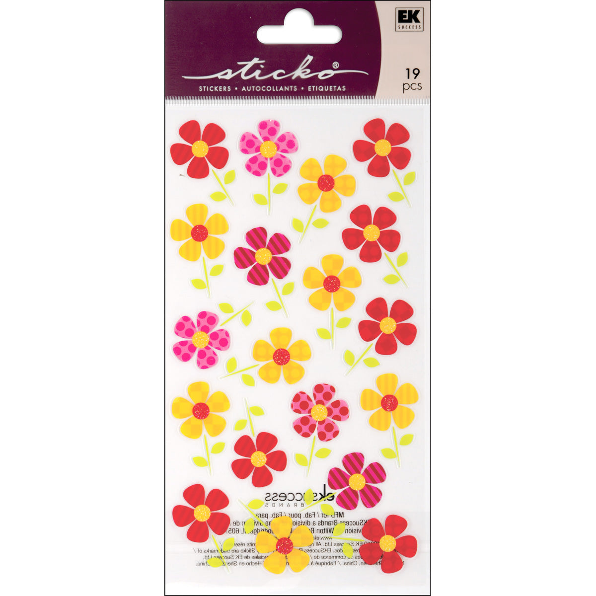 Sticko Stickers-Fun Flower Repeats