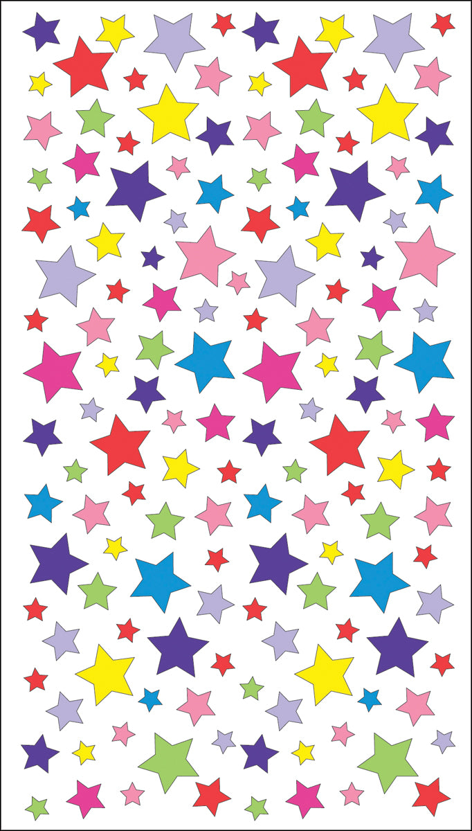 Sticko Stickers - Shimmery Stars, 117pcs