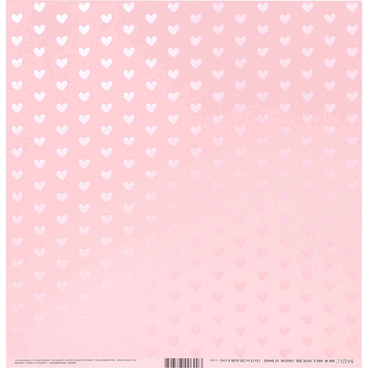 Bazzill Foiled Pattern 12x12" Cardstock Packs